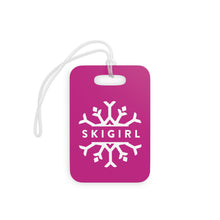 Skigirl Luggage Tag