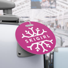 Skigirl Luggage Tag