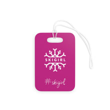 Skigirl Luggage Tag