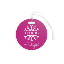 Skigirl Luggage Tag