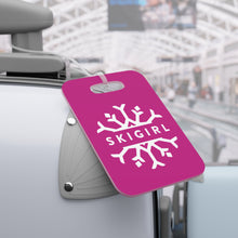 Skigirl Luggage Tag