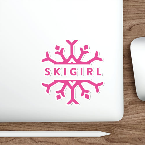 Skigirl Die-Cut Stickers