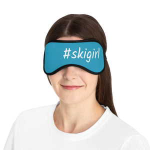 #skigirl Sleeping Mask - Turquoise