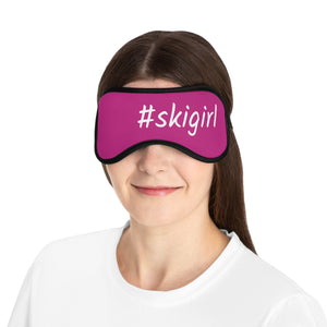 #skigirl Sleeping Mask - Pink