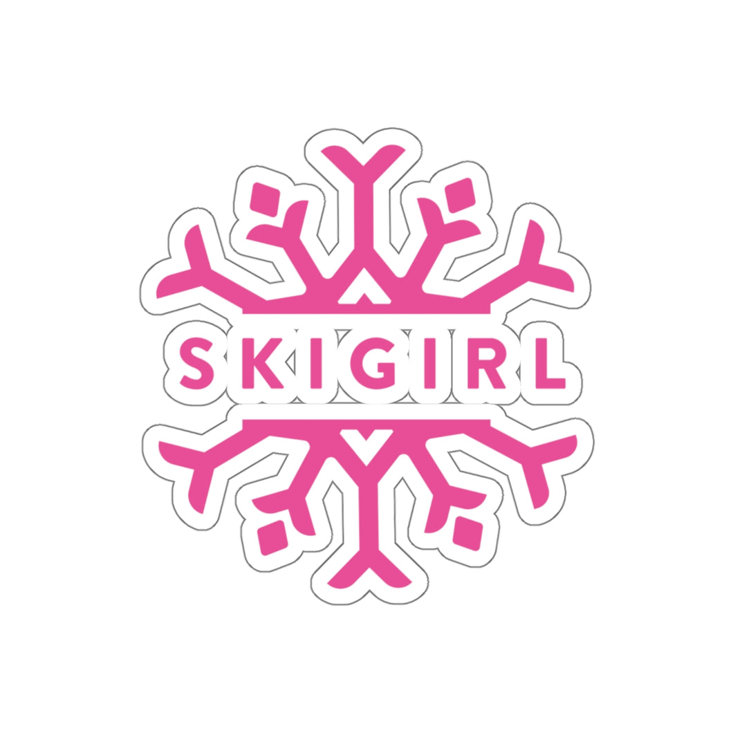 Skigirl Die-Cut Stickers